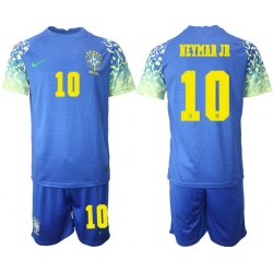 Men FIFA 2022 Brazil Soccer Jersey 073