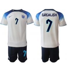 Men FIFA 2022 England Soccer Jersey 016