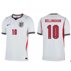 Nike Men England Match 10 Jude Bellingham Home Soccer Jersey 2026 White