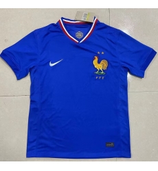 France Blue Home 2024 Soccer Jersey