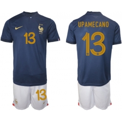 Men FIFA 2022 France Soccer Jersey 009