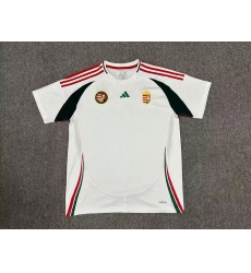 Hungary White Home 2024 Soccer Jersey