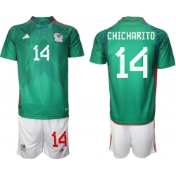 Men FIFA 2022 Mexico Soccer Jersey 008