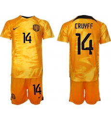 Men FIFA 2022 Netherlands Soccer Jersey 017