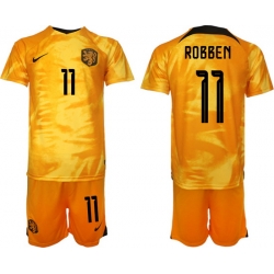 Men FIFA 2022 Netherlands Soccer Jersey 021