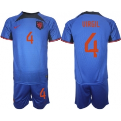 Men FIFA 2022 Netherlands Soccer Jersey 058