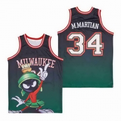 34# MARVIN THE MARTIAN FADE JERSEY