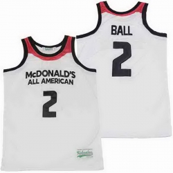 LONZO BALL #2 MCDONALDS BASKETBALL JERSEY LONZO