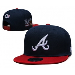 Atlanta Braves Snapback Cap C106