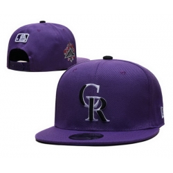 Colorado Rockies MLB Snapback Cap 001