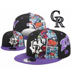 Colorado Rockies Snapback Cap 25101