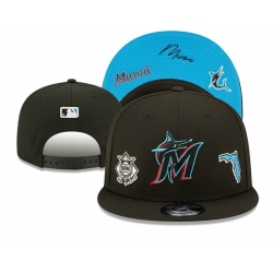 Miami Marlins Snapback Cap 001