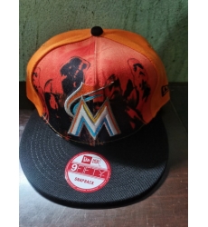 Miami Marlins Snapback Cap 24E11