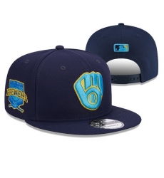 Milwaukee Brewers Snapback Cap 24E02