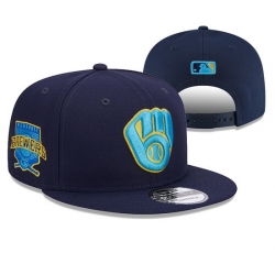 Milwaukee Brewers Snapback Cap 24E02