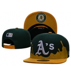 Oakland Athletics MLB Snapback Cap 011