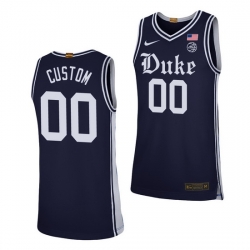 Duke Blue Devils Custom Navy Alternate Men'S Jersey