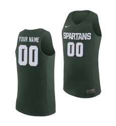 Michigan State Spartans Custom Michigan State Spartans Replica Basketball Jersey