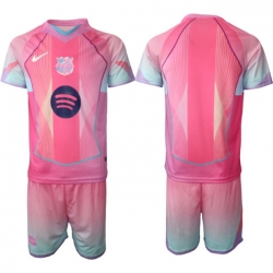 Men FC Barcelona 2026 Soccer Jerseys Pink Special Edition