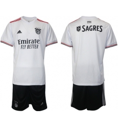 Men Benfica Soccer Blank Jersey 001