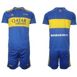 Men Boca Juniors Soccer Jersey 001 Customized