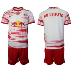 Men Leipzig Red Bulls Soccer Jersey 001