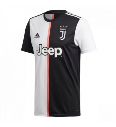 Juventus Black Black White Split Soccer Jersey