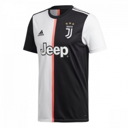 Juventus Black Black White Split Soccer Jersey