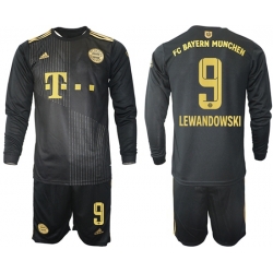 Men Bayern Long Sleeve Soccer Jerseys 509