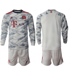 Men Bayern Long Sleeve Soccer Jerseys 538