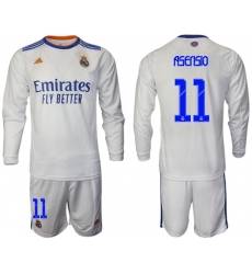 Men Real Madrid Long Sleeve Soccer Jerseys 569