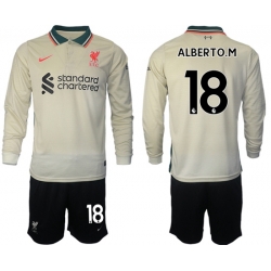 Men Liverpool Long Sleeve Soccer Jerseys 504