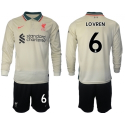 Men Liverpool Long Sleeve Soccer Jerseys 513