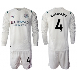 Men Manchester City Long Sleeve Soccer Jerseys 534