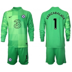 Men Chelsea Long Sleeve Soccer Jerseys 501