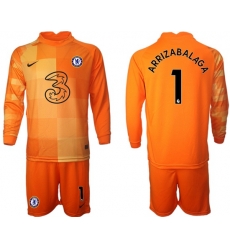 Men Chelsea Long Sleeve Soccer Jerseys 507