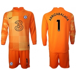 Men Chelsea Long Sleeve Soccer Jerseys 507