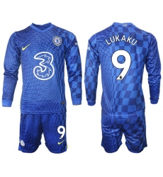 Men Chelsea Long Sleeve Soccer Jerseys 509