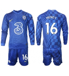 Men Chelsea Long Sleeve Soccer Jerseys 518