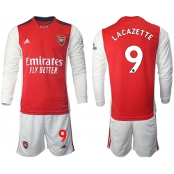 Men Arsenal Long Sleeve Soccer Jerseys 508