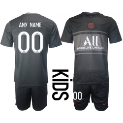 Kids Paris Saint Germain Soccer Jerseys 017 Customized