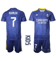 Kids Real Madrid Soccer Jerseys 015