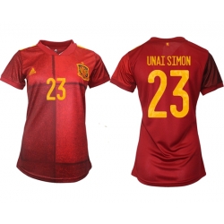 Women Spain Soccer Jerseys 002