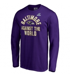 Baltimore Ravens Men Long T Shirt 006