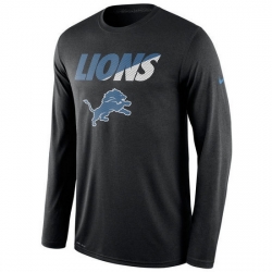 Detroit Lions Men Long T Shirt 006