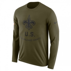 New Orleans Saints Men Long T Shirt 011