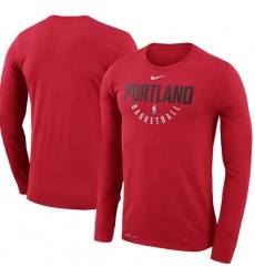 Portland Trail Blazers Men Long T Shirt 004