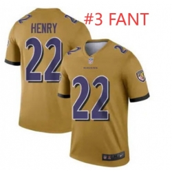 Men Baltimore Ravens #3 FANT 2023 F U S E Rush Vapor Limited Football Stitched Jersey