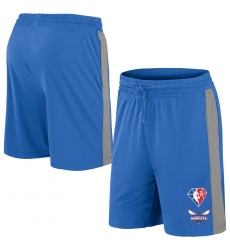 Men Charlotte Hornets Blue Shorts