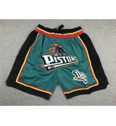 Detroit Pistons Basketball Shorts 001